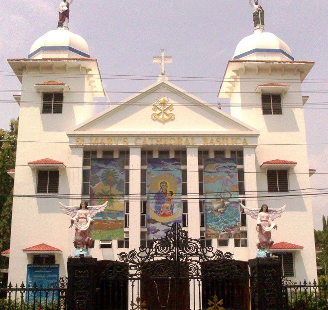 St. Mary's Forane Church, Ernakulam, Kerala - Vushii.com